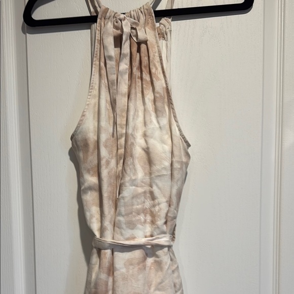 Cloth & Stone Cream Halter Backless Sundress - Picture 7 of 8